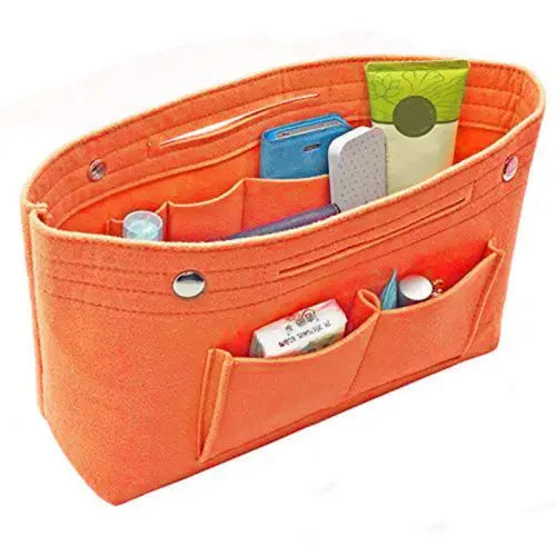 Women Insert Handbag Organiser Purse Felt liner Organizer Bag Travel Casual Home Storage Bags