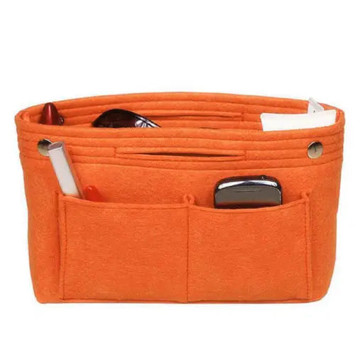 Women Insert Handbag Organiser Purse Felt liner Organizer Bag Travel Casual Home Storage Bags