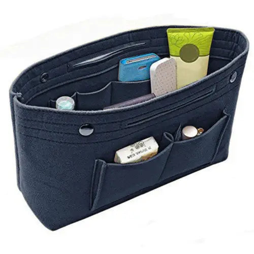 Women Insert Handbag Organiser Purse Felt liner Organizer Bag Travel Casual Home Storage Bags